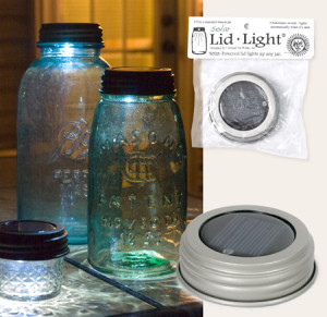 CT360315T Solar Lid Light Silver